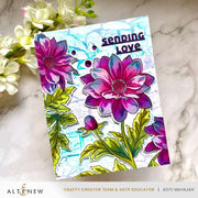 Altenew - Build-A-Garden: Dreamy Dahlias and Add-on Die Bundle