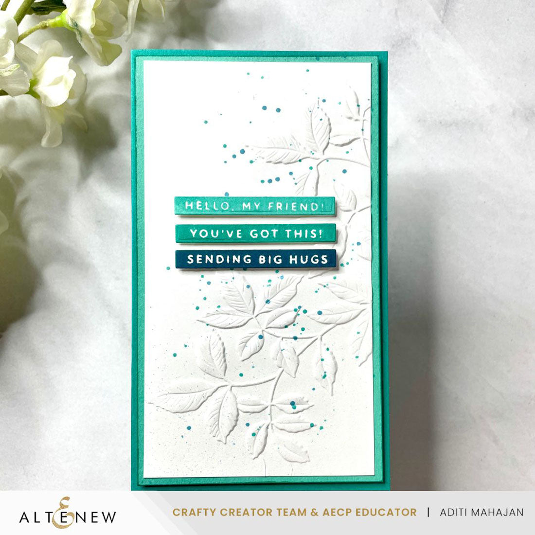 Altenew - Leafy Splendor 3D Embossing Folder