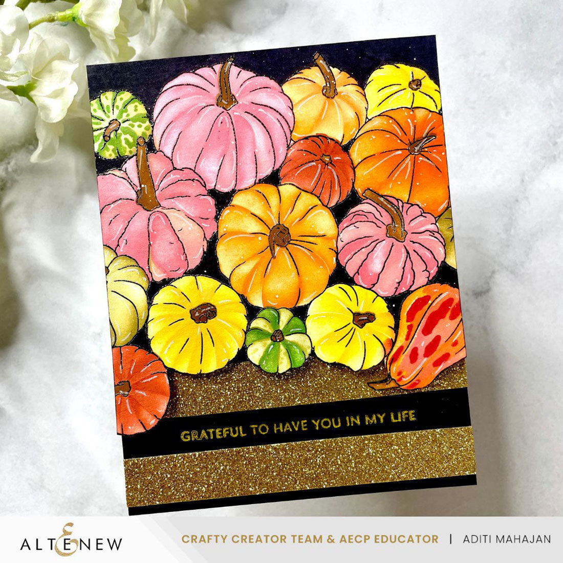 Altenew - Pumpkin Patch 3D Embossing Folder