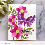 Altenew - Serene Garden Simple Coloring Stencil Set (5 in 1)