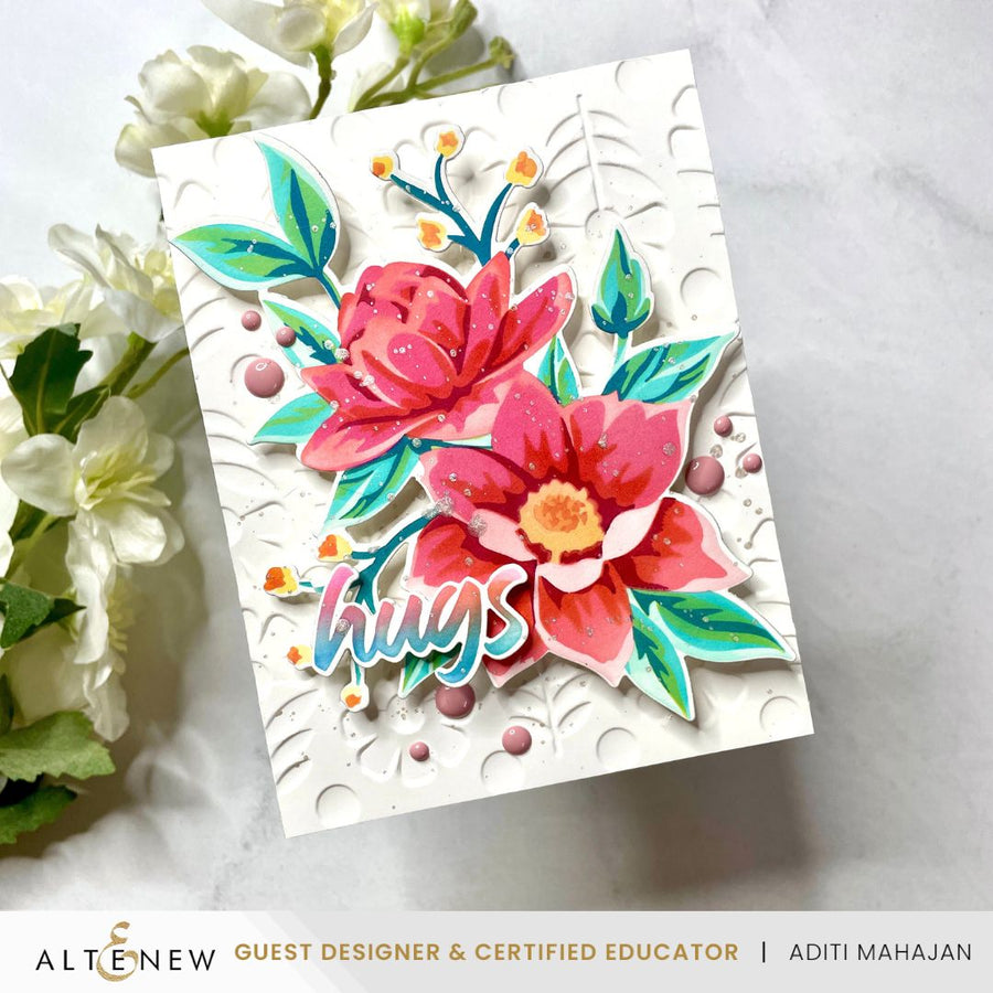 Altenew - Stencil Art: Charming Delight & Add-on Die Bundle