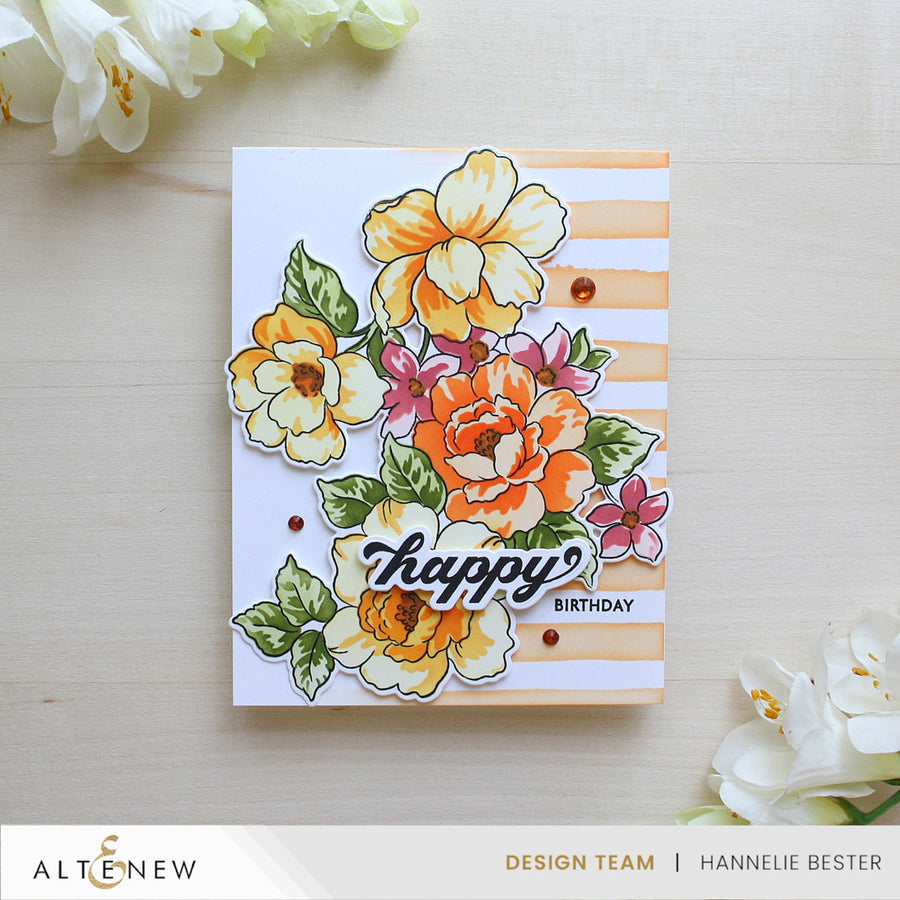 Altenew - Build-A-Garden: Breezy Petals and Add-on Die Bundle