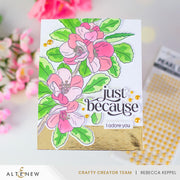 Altenew - Build-A-Garden: Flowering Quince & Add-on Die Bundle