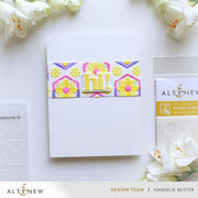 Altenew - Botanical Honeycomb 3D Embossing Folder and Stencil Bundle