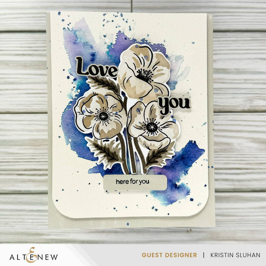 Altenew - Dynamic Duo: Precious Poppies & Add-on Die Bundle