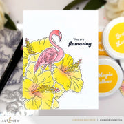 Altenew - Flowers and A Flamingo Stamp and Die Bundle