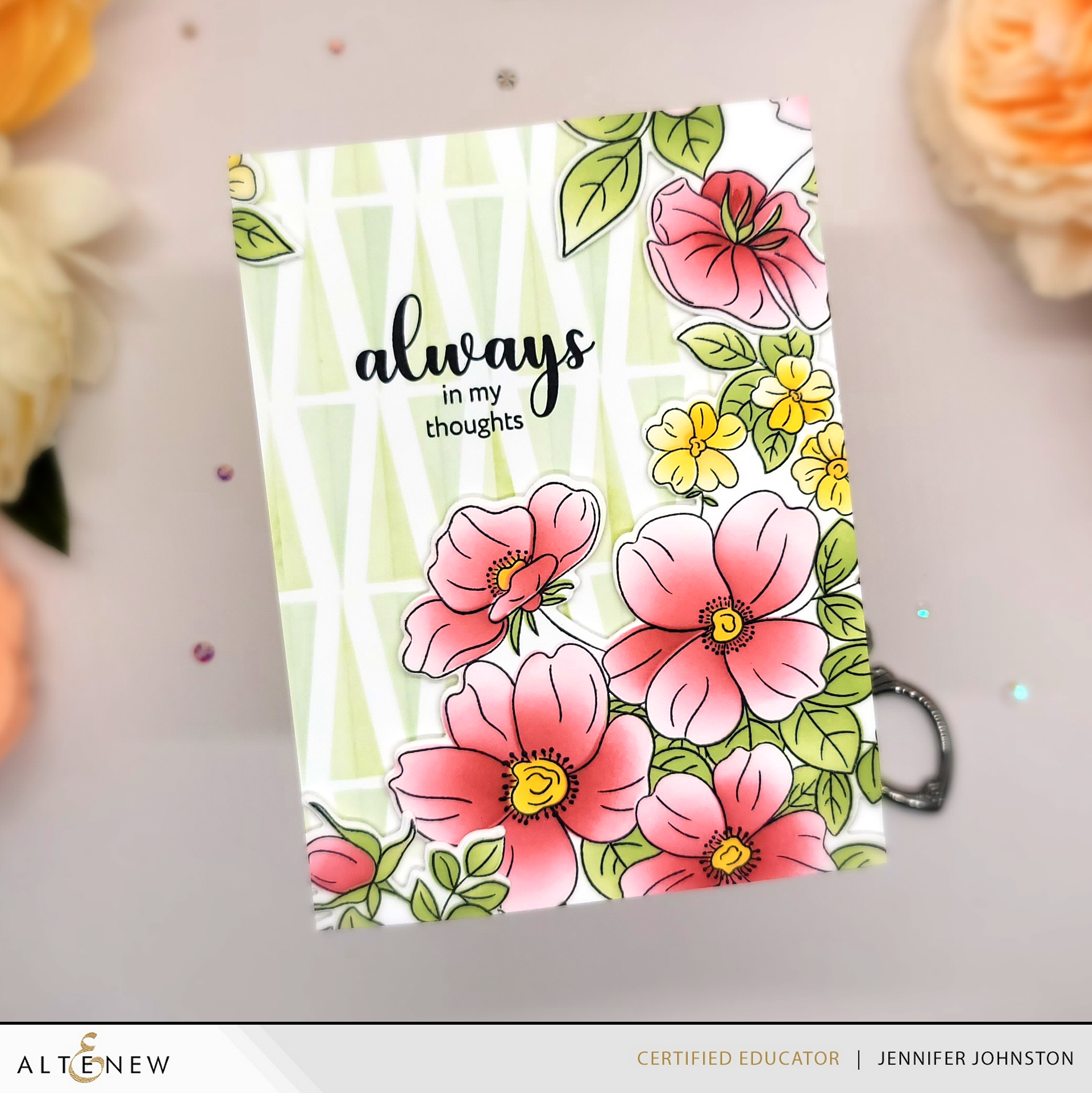 Altenew - Flutter & Bloom Stamp Set