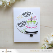 Altenew - Mini Delight: Birthday Wishes Stamp & Die Set