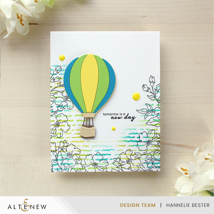 Altenew - Mini Delight: Breezy Quest Stamp & Die Set