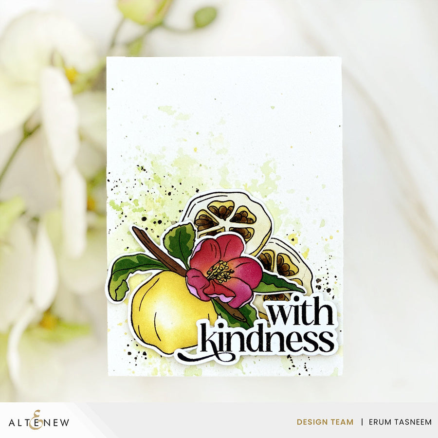 Altenew - Build-A-Garden: Flowering Quince & Add-on Die Bundle