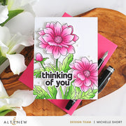 Altenew - Build-A-Garden: Dreamy Dahlias and Add-on Die Bundle