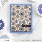 Altenew - Botanical Honeycomb 3D Embossing Folder and Stencil Bundle