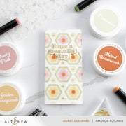 Altenew - Botanical Honeycomb 3D Embossing Folder and Stencil Bundle