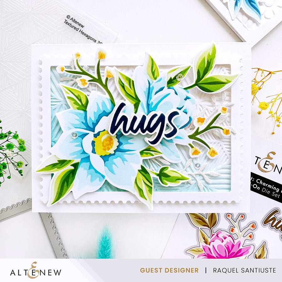 Altenew - Stencil Art: Charming Delight & Add-on Die Bundle