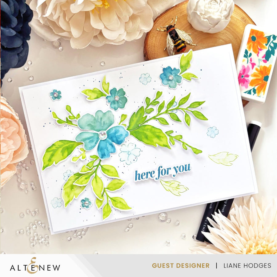 Altenew - Dynamic Duo: Painted Floral Swag & Add-on Die Bundle