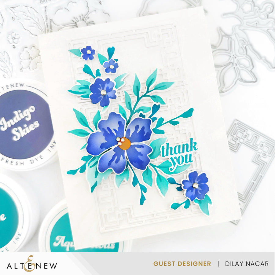 Altenew - Dynamic Duo: Painted Floral Swag & Add-on Die Bundle