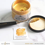 Altenew - Shimmer Relief Paste - Enchanted Gold