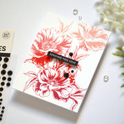 Altenew - Inked Poppies Press Plate Set