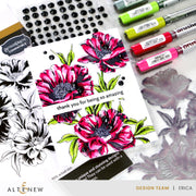 Altenew - Inked Poppies Press Plate Set