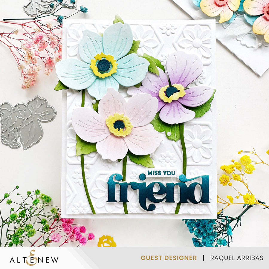 Altenew - Craft-A-Flower: Japanese Anemone Layering Die Set