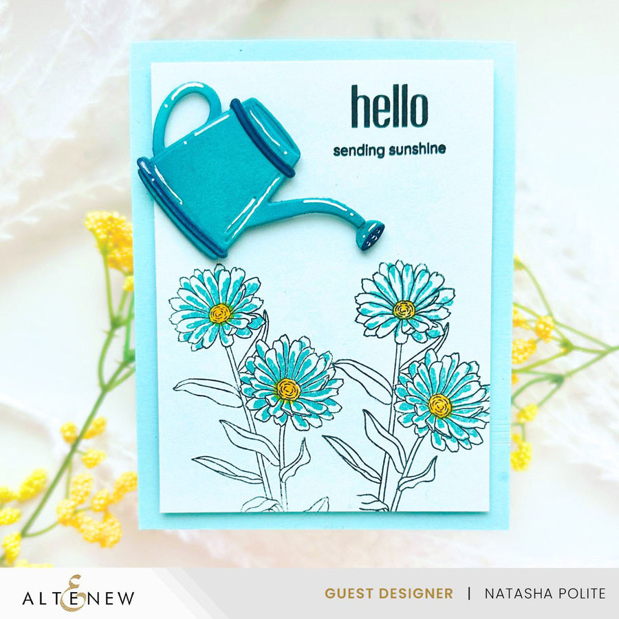 Altenew - Mini Delight: Watering Daisies Stamp & Die Set