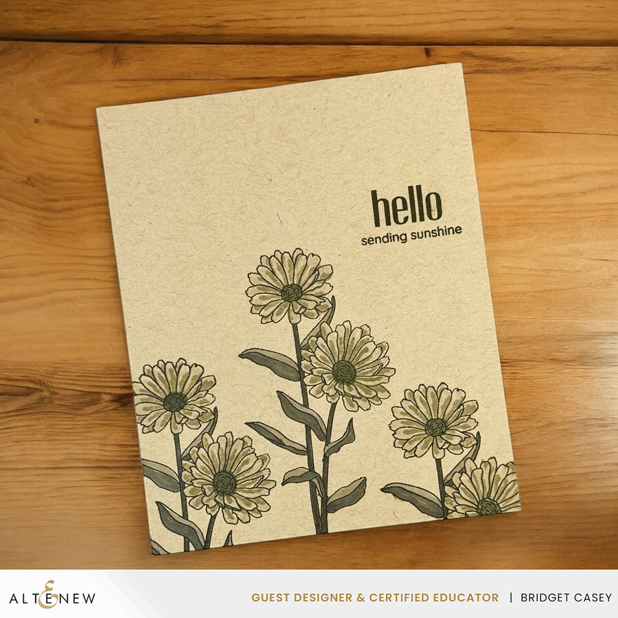 Altenew - Mini Delight: Watering Daisies Stamp & Die Set