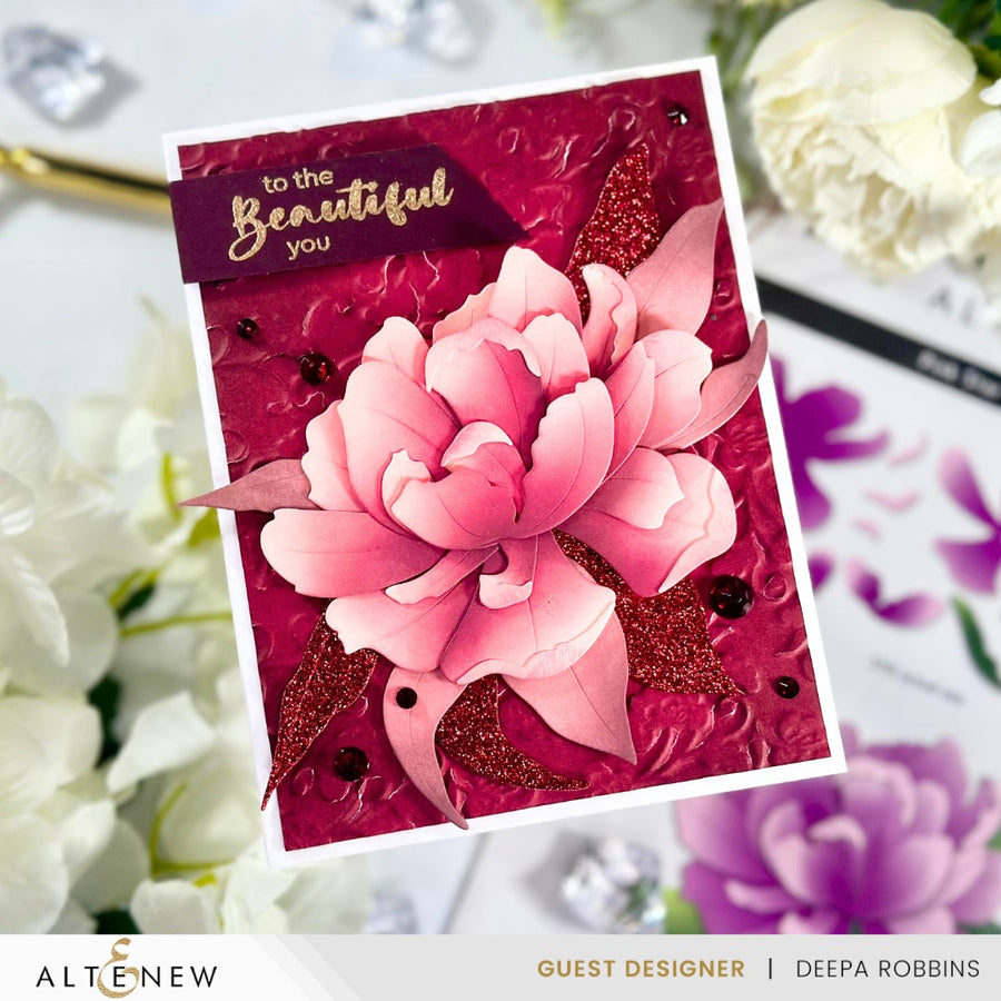 Altenew - Pink Star Tulip Layering Die Set