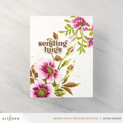 Altenew - Stencil Art: Playful Watercolor Flowers Layering Stencil Set (6 in 1)