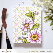 Altenew - Patterned Petals Stencil Set (4 in 1)