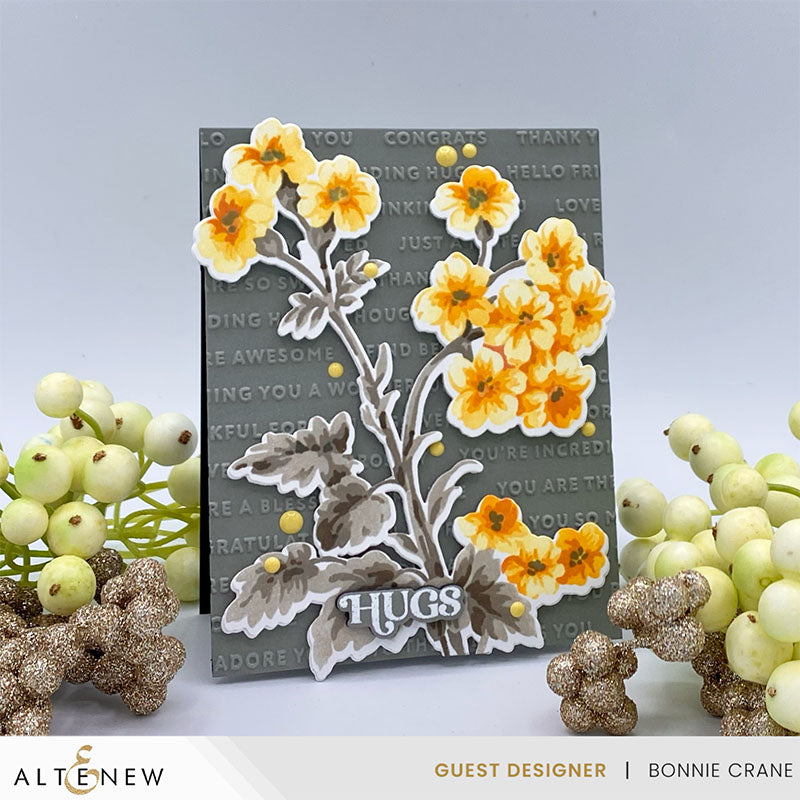 Altenew - Stencil Art: Painted Geraniums & Add-on Die Bundle