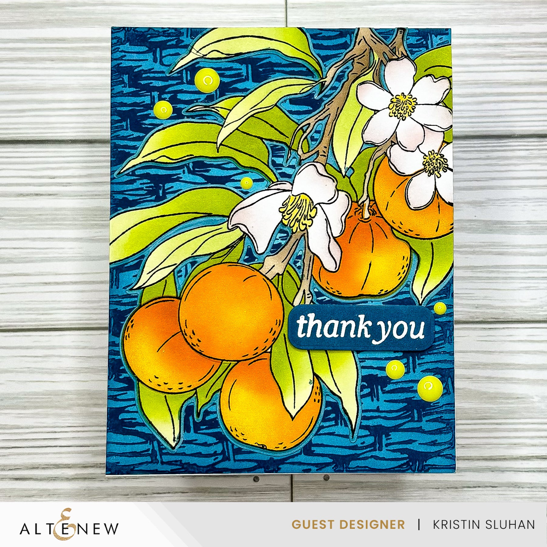 Altenew - Craft Your Life Project Kit: Tangerine Grove