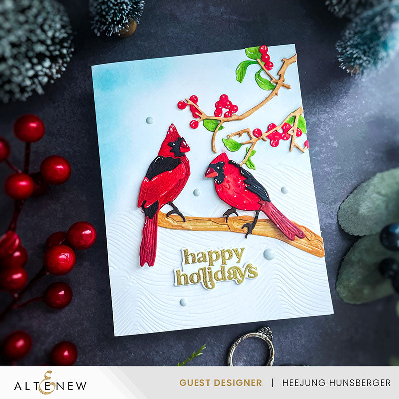 Altenew - Cardinal Love Layering Die Set