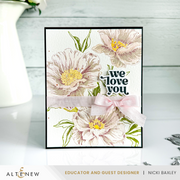 Altenew - Inked Poppies Press Plate Set