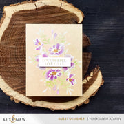 Altenew - Stencil Art: Playful Watercolor Flowers Layering Stencil Set (6 in 1)