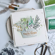 Pinkfresh Studio - Herb Garden Stencils