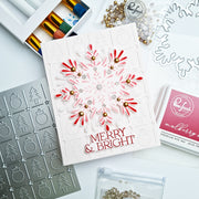 Pinkfresh Studio - Radiating Snowflake Stencil