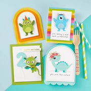 Spellbinders - Monster Birthday Die and Clear Stamp Bundle