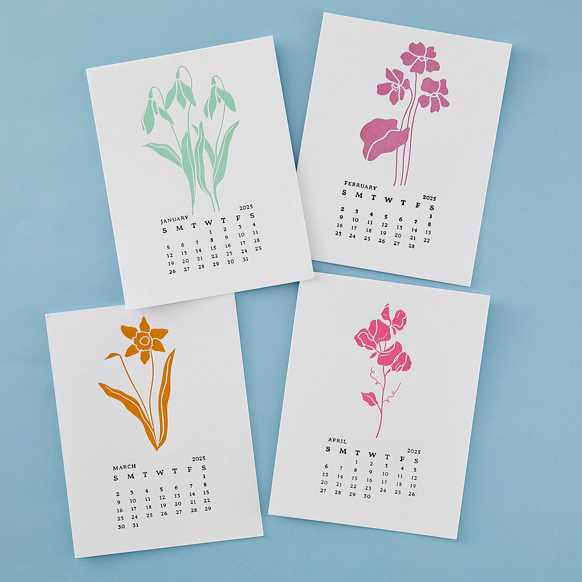 Spellbinders - Florals Through the Year BetterPress Plates Bundle