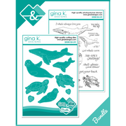 Gina K Designs - Serene Sea Life Stamp & Die Bundle