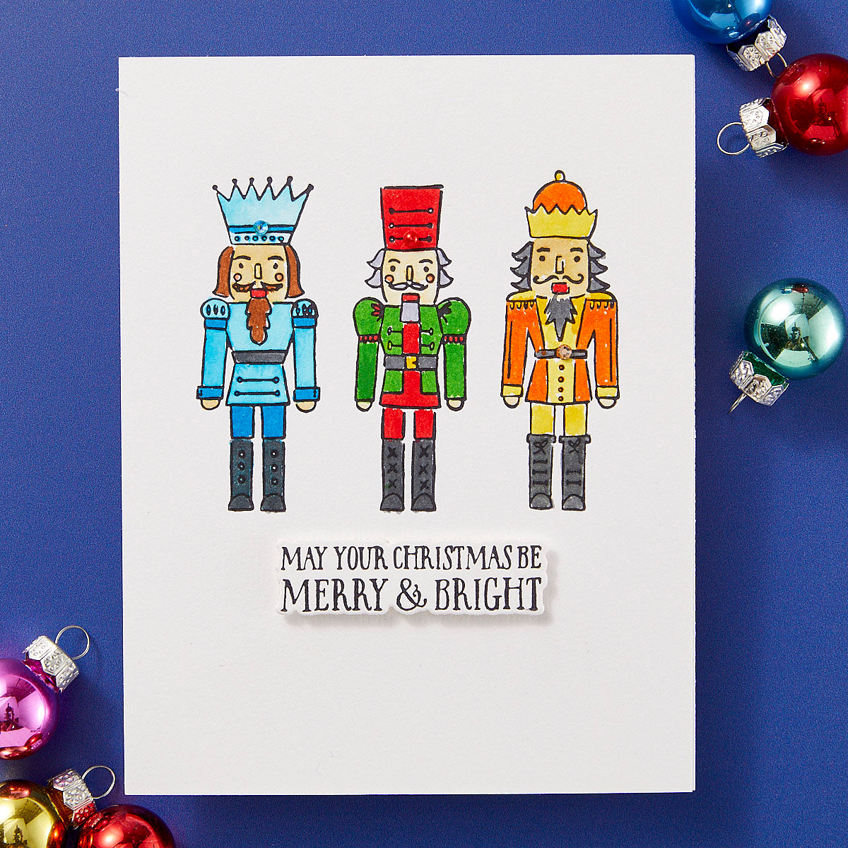 Spellbinders - Nutcracker Trio Press Plate & Die Set from the Glad Tidings Collection by Simon Hurley