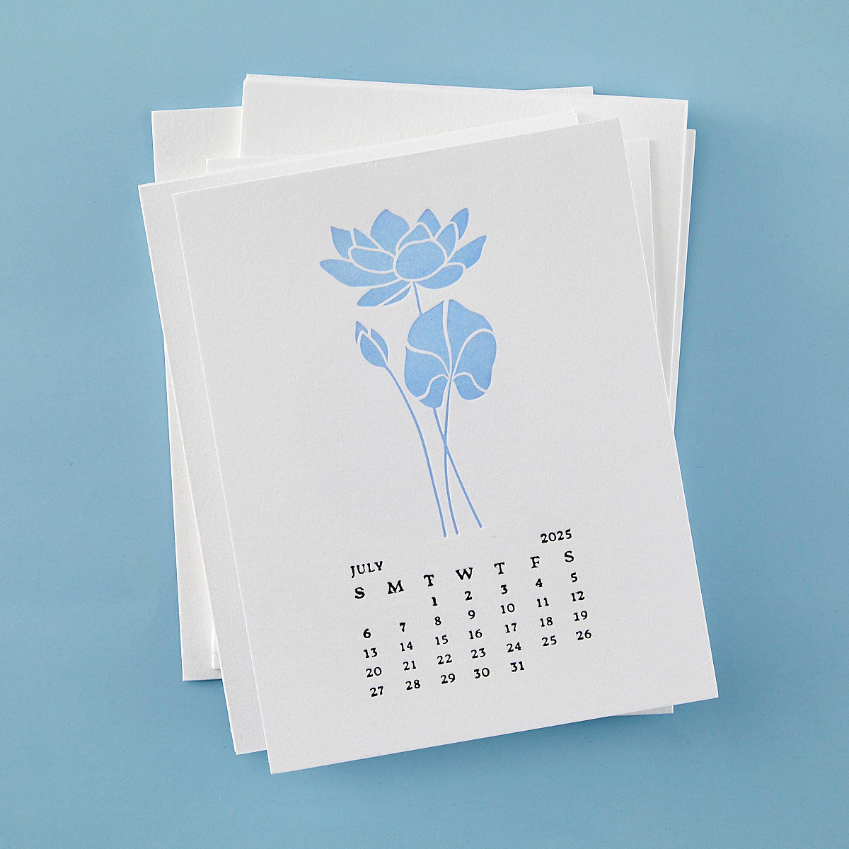 Spellbinders - July Water Lily Press Plates from the Florals Through the Year Collection