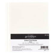 Spellbinders - Bisque BetterPress A2 Cotton Card Panels  - 25 Pack