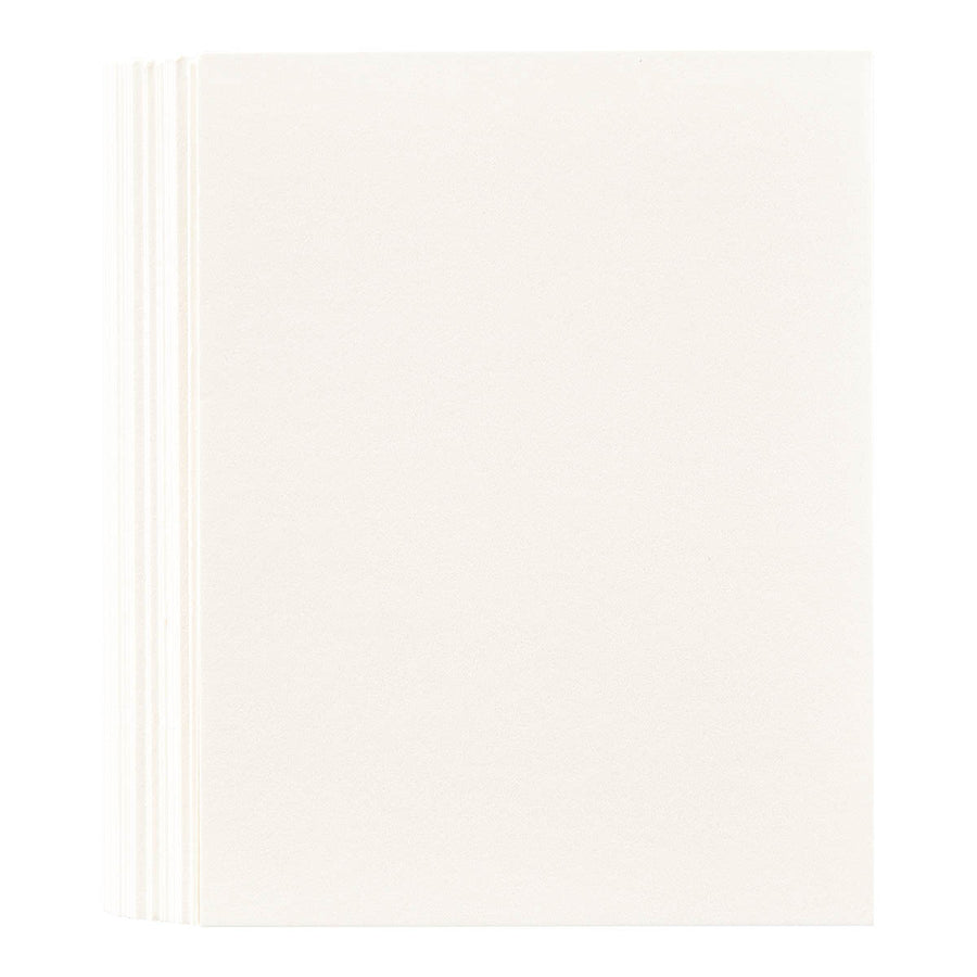 Spellbinders - Bisque BetterPress A2 Cotton Card Panels  - 25 Pack