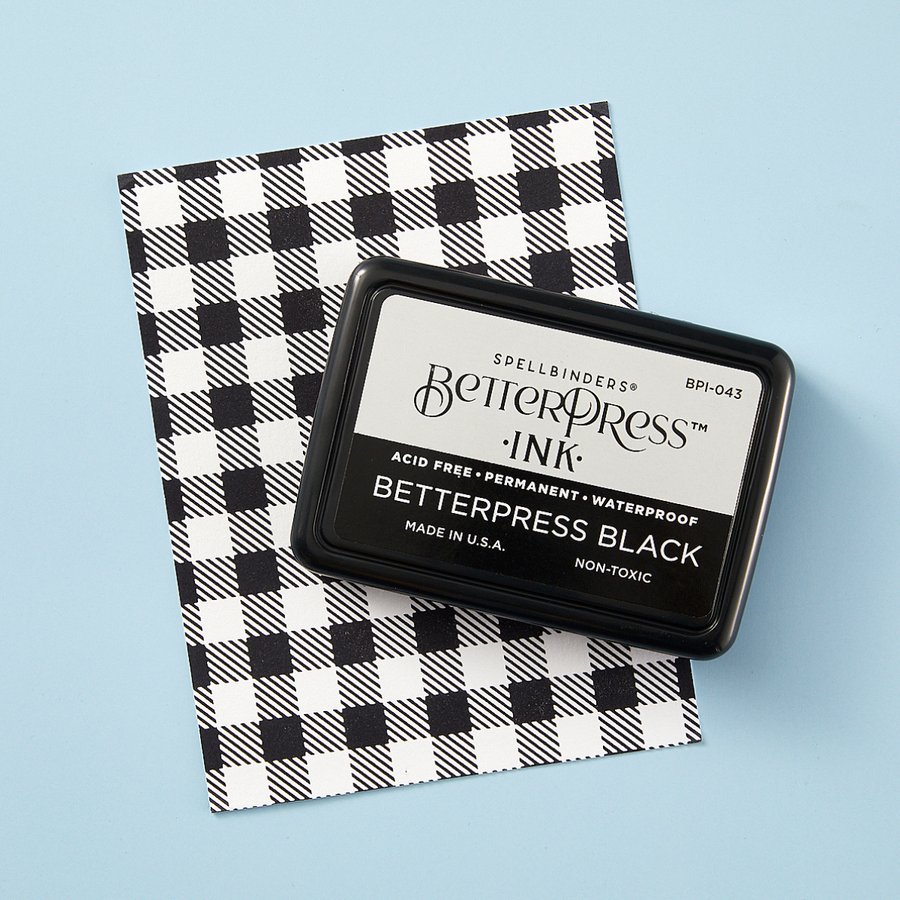 Spellbinders - Full Size BetterPress Black Ink Pad