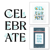 Spellbinders-Celebrate Flowers Registration Press Plate from the Let's Celebrate Collection by Yana Smakula