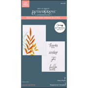 Spellbinders - BetterPress Society August 2024 (Layered Leaf Press Plates)