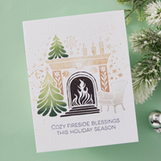 Spellbinders - BetterPress Society October 2024 (Cozy Fireplace Press Plates)