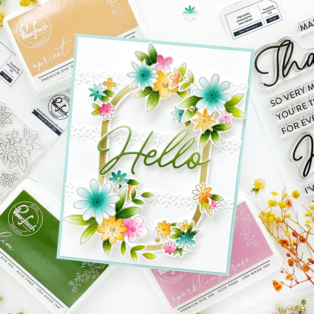 Pinkfresh Studio - Basic Sentiments Press Plates