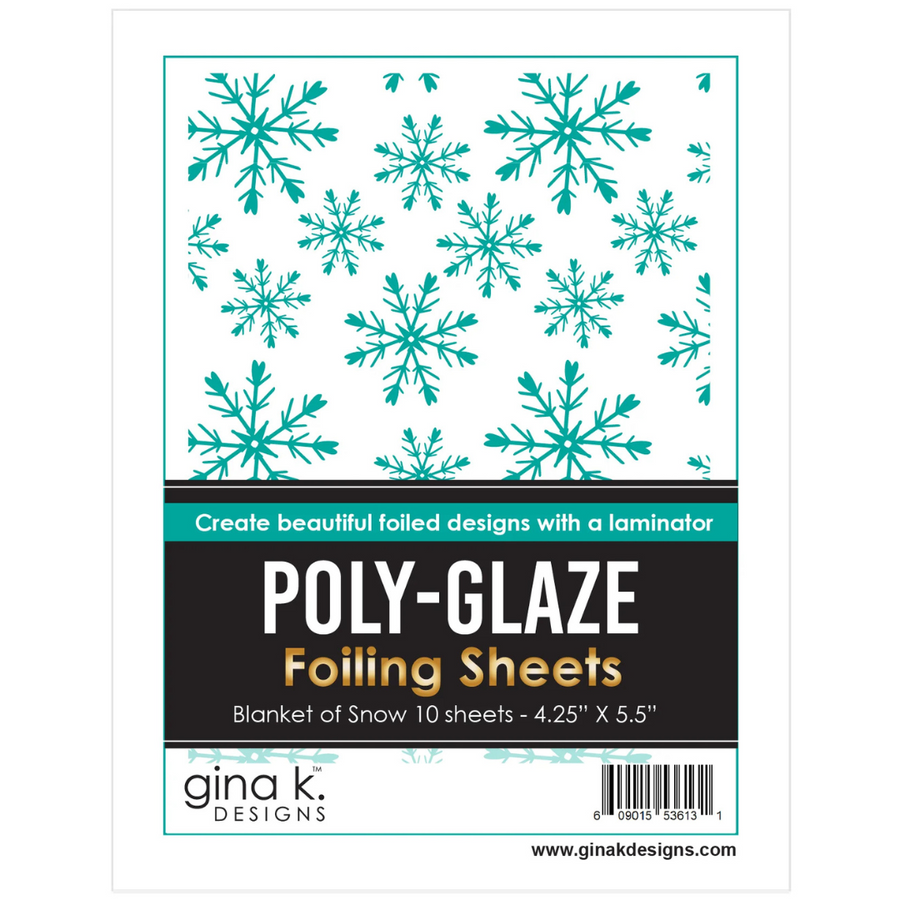 Gina K Designs - Poly-Glaze Blanket of Snow