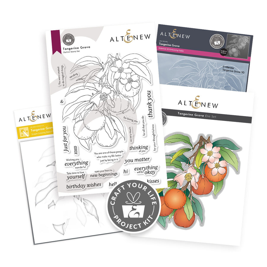 Altenew - Craft Your Life Project Kit: Tangerine Grove